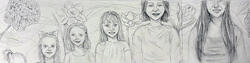 drawing of children